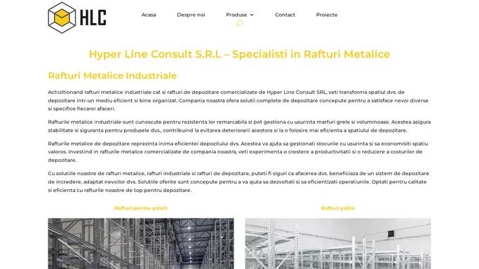 Rafturi Metalice Industriale - Solutii Profesionale de Depozitare