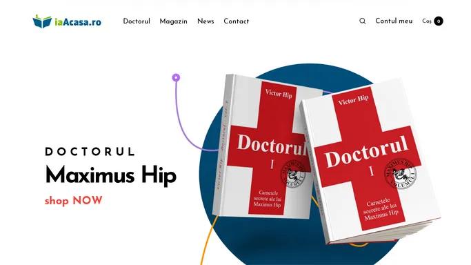 iaAcasa.ro - Magazin carti | Povestile Doctorului Maximus Hip 🩺