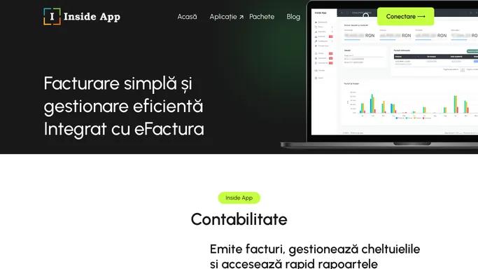 Facturare simpla si gestionare eficienta - Integrat cu eFactura