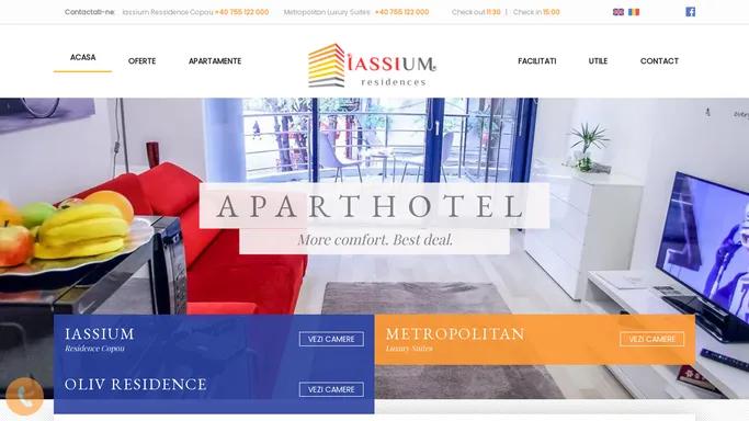 Apartamente Regim Hotelier Iasi - Cazare Iasi | IASSIUM