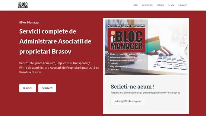 Bloc manager