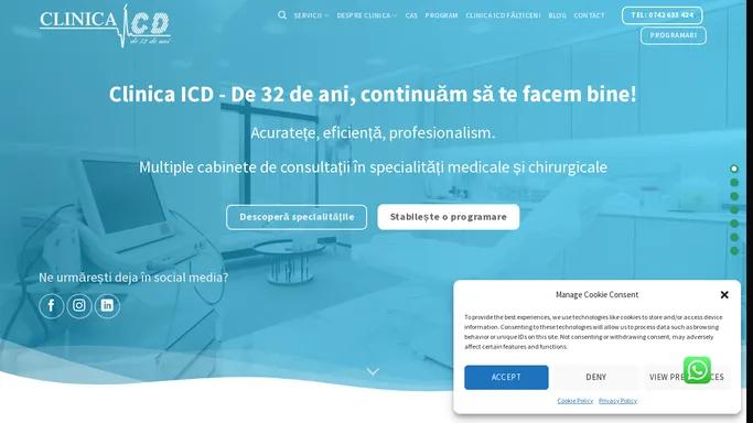 Clinica ICD - Clinica ICD Suceava - diagnostic si tratament