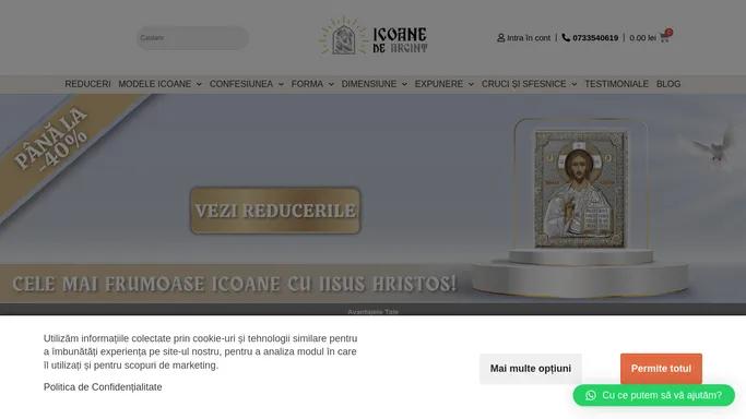Icoane de argint | ICOANE Originale Livrate in 24 ore