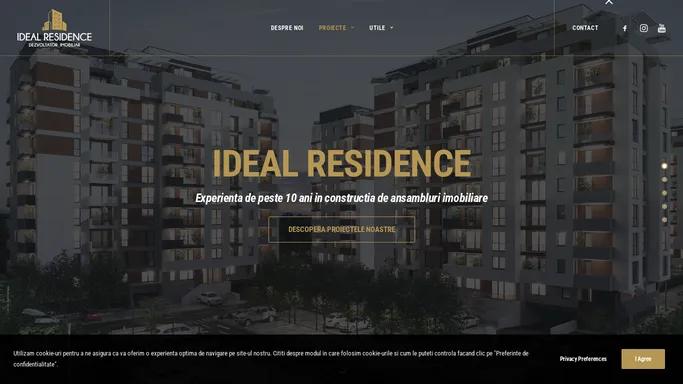 Ideal Residence – Dezvoltator Imobiliar