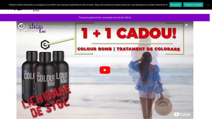 IdHair-shop.ro | Produse profesionale pentru par: sampon, balsam