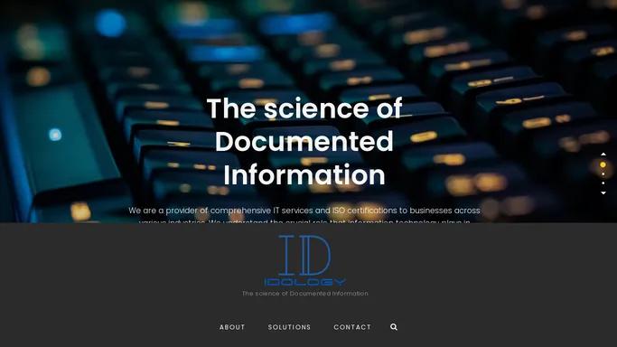 The science of Documented Information