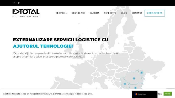 Externalizare servicii logistice, Inventariere Stocuri si Active - IDtotal