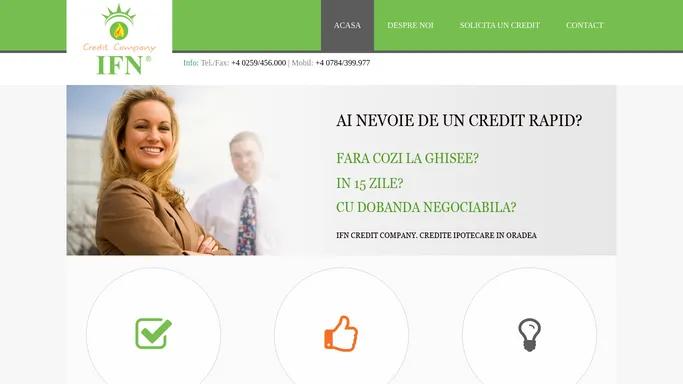 Credite ipotecare rapide in oradea