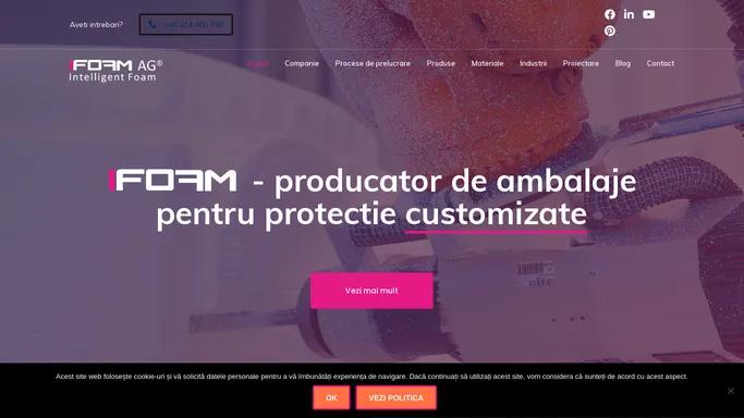 Producator de ambalaje pentru protectie customizate | IFOAM AG