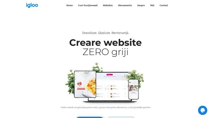 Igloo.dev | Abonamente website