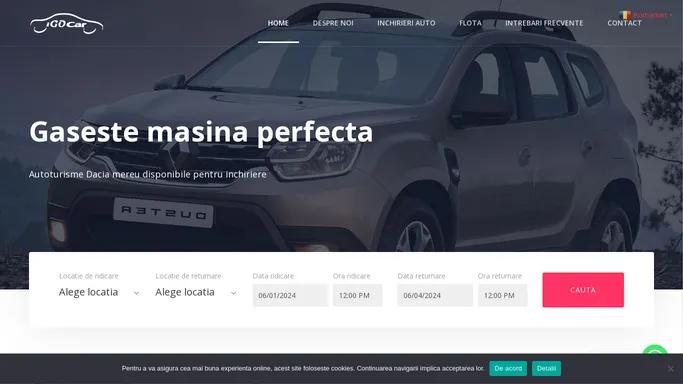 Igocar - Gaseste masina perfecta - Inchirieri autoturisme