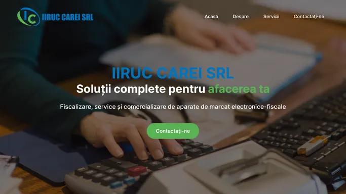 iiruccasedemarcat.ro | Fiscalizare, service si comercializare de aparate de marcat electronice-fiscale