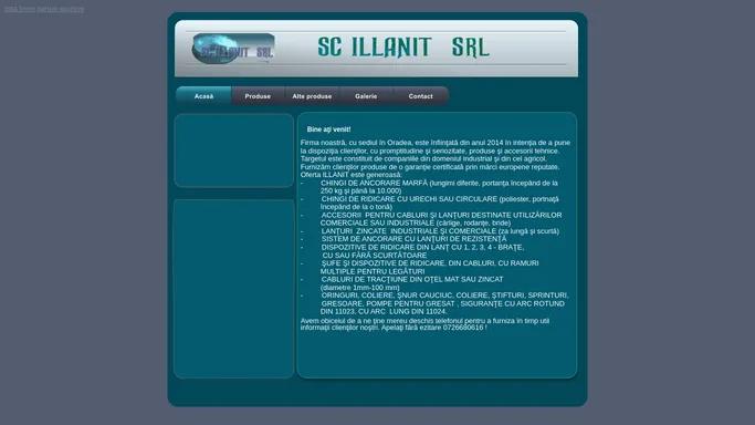 S.c. ILLANIT S.r.l. Oradea