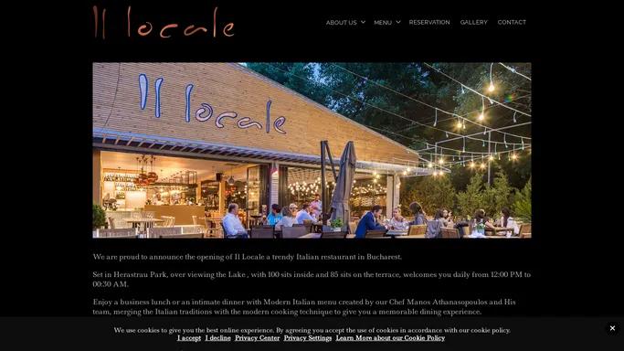 ILocale - Restaurant Terasa pe malul lacului Herastrau, sos Nordului 7-9