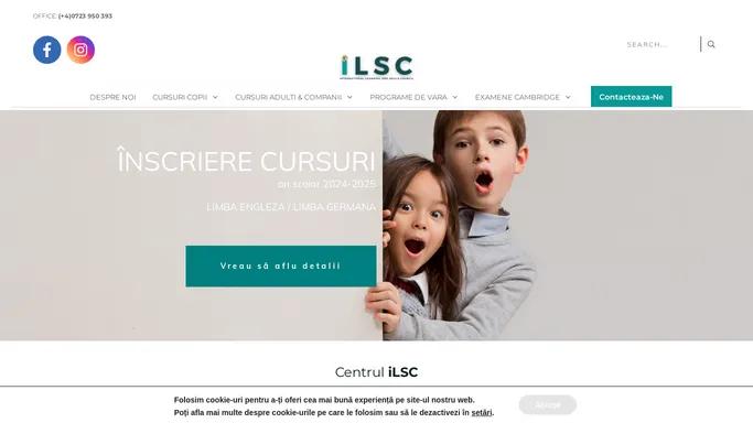 ILSC: Centru Cursuri Limbi Straine: Engleza, Germana, Franceza