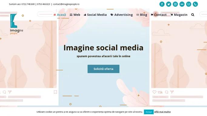 Web-design, Branding & Advertising • Imagine People