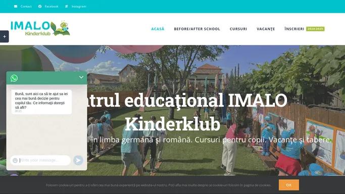 Afterschool Timisoara - IMALO Kinderklub