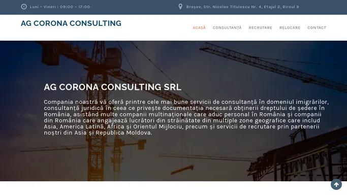 AG CORONA CONSULTING