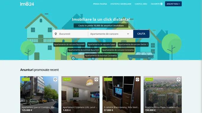 Anunturi imobiliare la un click distanta!