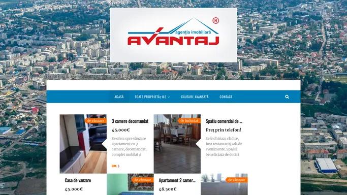 Avantaj Imobiliare – Agentie imobiliara din Roman, jud. Neamt