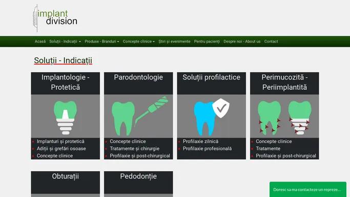 Implant Division SRL - importator si distribuitor de produse stomatologice premium