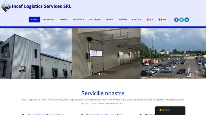 Incaf Logistics – Spatii de Depozitare