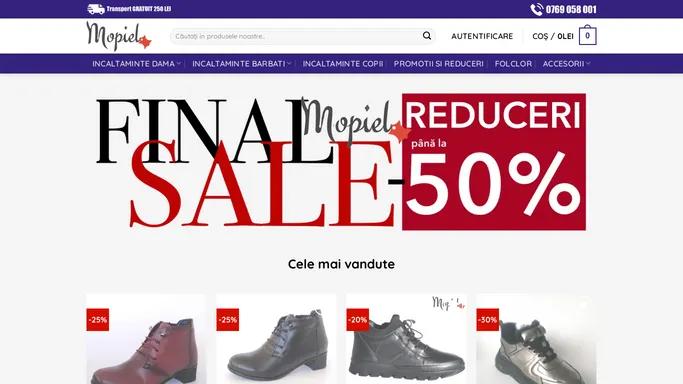 Magazin incaltaminte din piele online