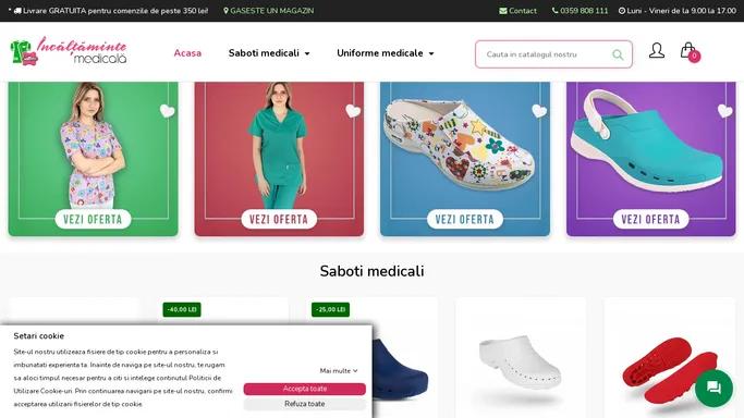 Saboti medicali si uniforme medicale