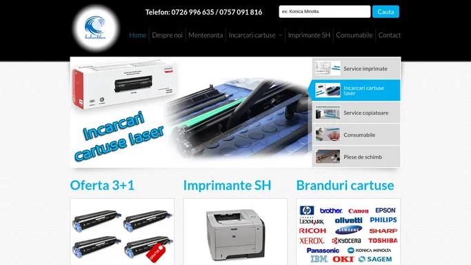 Incarc Cartuse - Incarcari cartuse laser, service imprimante si copiatoare