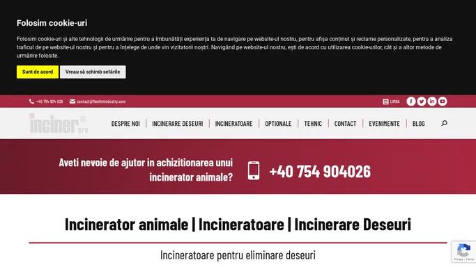 Flextim | Incinerator Animale | Incineratoare | Incinerare