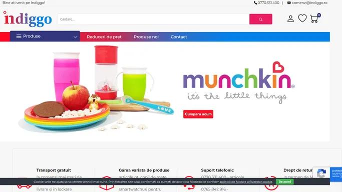 Indiggo – Magazin online pentru copii de toate varstele