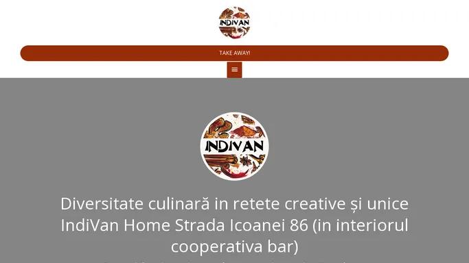 Indivan - Primul foodtruck care ofera mancare indiana in Romania