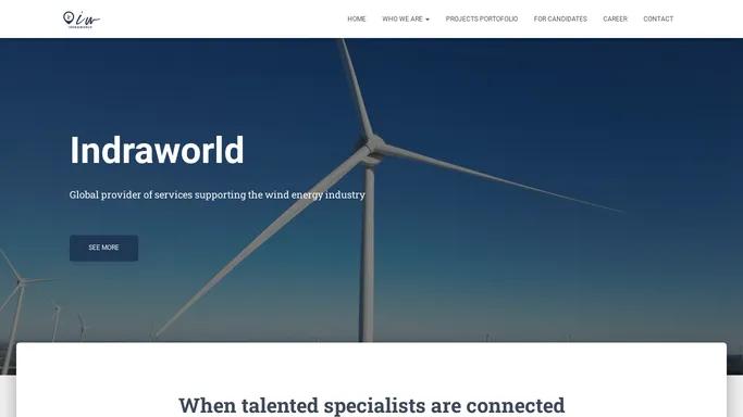 INDRAWORLD – Global provide of services for wind energy industry