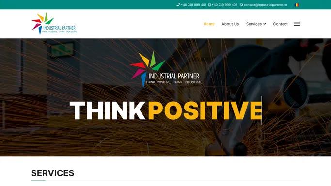 Industrial Partner - Think Positive, Think Industrial - Home