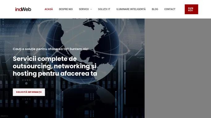 Servicii complete de TOP Outsourcing, Networking si Hosting