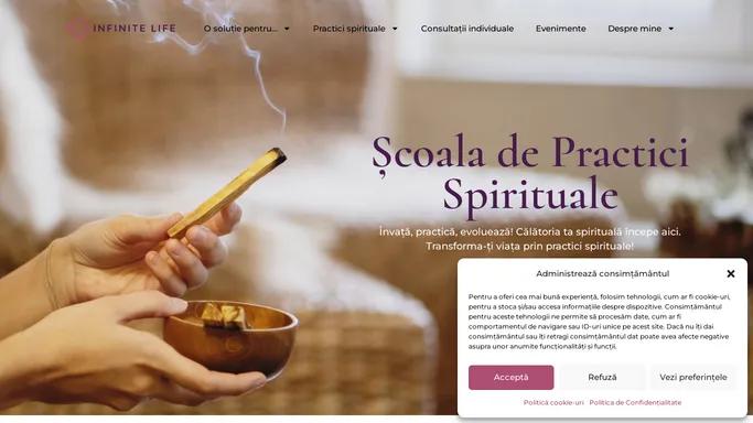 Infinite Life – Scoala de practici spirituale