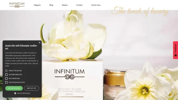Infinitum | Descopera gama de dermatocosmetice de lux