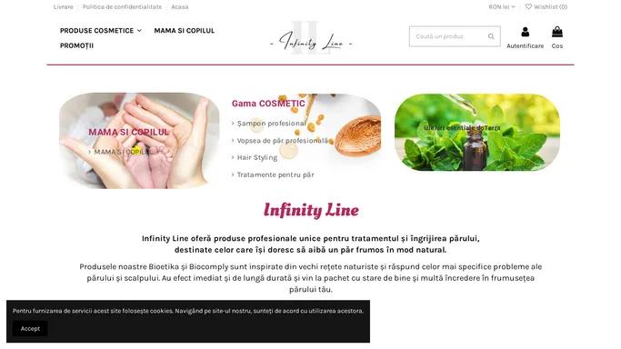 Infinity Line - Produse naturale pentru parul tau