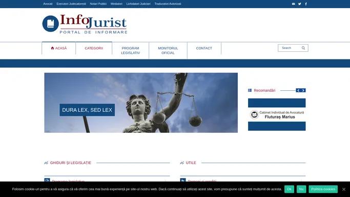 Infojurist, Portal de informare