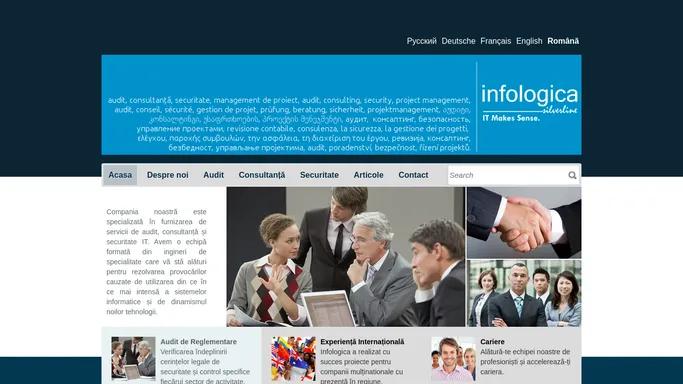 Infologica - Audit, Consultanta, Securitate IT