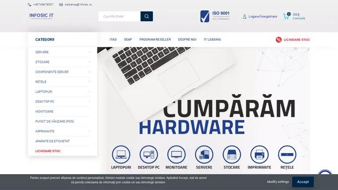 INFOSIC IT - Server, Storage, Retea Nou si Refurbished