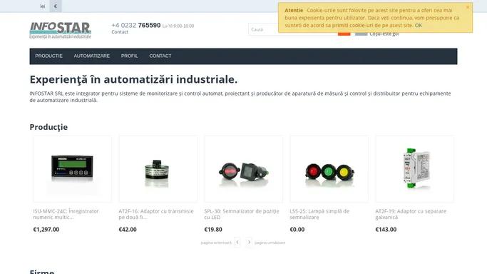 INFOSTAR SRL: Automatizari industriale