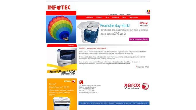 Infotec Piatra Neamt - xerox - copiatoare, imprimante, consumabile