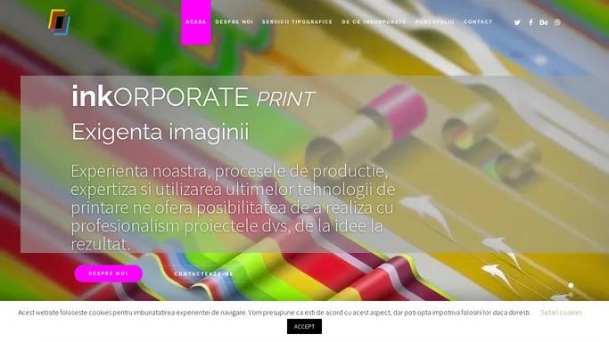 inkorporate.ro – Exigenta imaginii