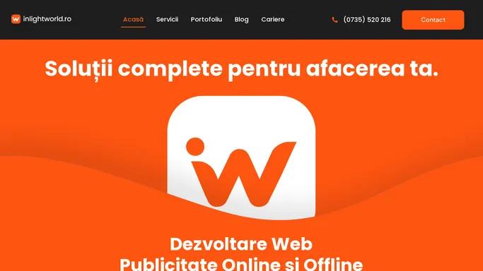Inlight World | Agentie de Promovare Online - InLight World
