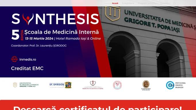 SYNTHESIS2024 | Scoala de Medicina Interna