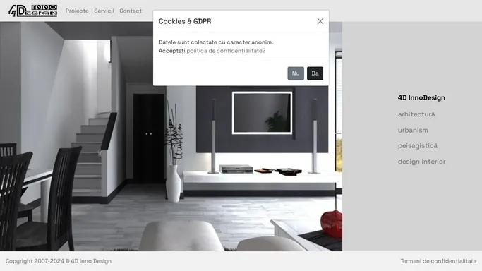 4D InnoDesign | Firma de arhitectura | Proiectant case, vile, blocuri