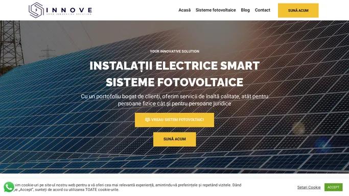 Instalatii electrice, Proiectare instalatii electrice - INNOVE Romania