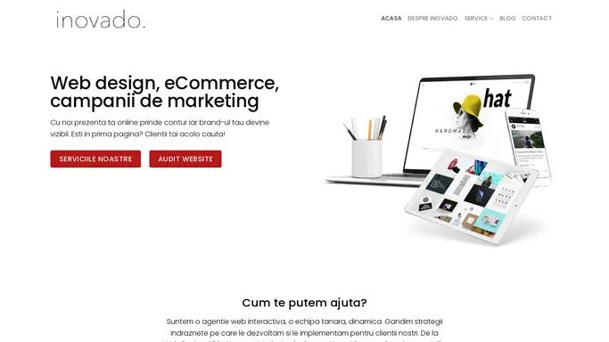 Inovado - Agentie web design Iasi - Design web & eCommerce