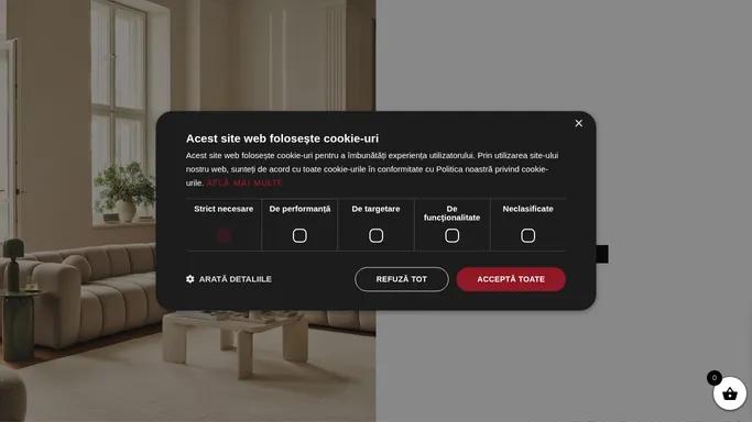 INOVA INTERIORS: Magazin Mobila, Decoratiuni, Iluminat Premium